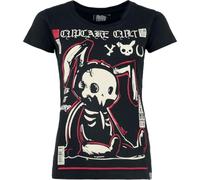 Cupcake Cult Comic Bunny T-Shirt T-Shirt schwarz in S