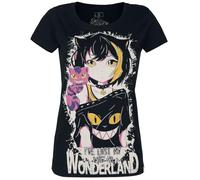 Cupcake Cult Lost Way T-Shirt Frauen T-Shirt schwarz XXL 100% Baumwolle Anime, Gothic, Katzen