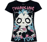 Cupcake Cult Thinking Of You T Shirt T-Shirt schwarz in 4XL