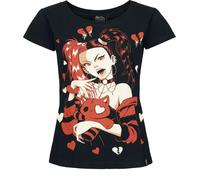 Cupcake Cult Voodoo Vamp T Shirt T-Shirt schwarz in XL