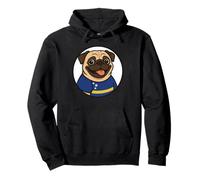 Curaçao-Flagge Mops Lustige Curaçaoans Pullover Hoodie