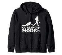 Curling-Modus auf Curler Curling Stone Curling-Spiel Boule Kapuzenjacke