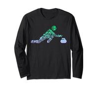 Curling Stone T-Shirt für Lockenwickler Curling Spieler Jungen Curling Langarmshirt