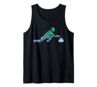 Curling Stone T-Shirt für Lockenwickler Curling Spieler Jungen Curling Tank Top