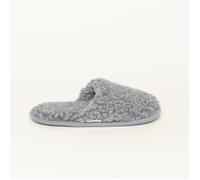 Curly Wool Woll-Hausschuh Pantoffel Hüttenschuh grau 4647 4647