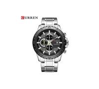 Curren Sportliche Uhren Mode Quarz Herrenuhr Luxus Edelstahl Armbanduhr Chronograph Sport