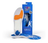 CURREX AcePro Einlegesohlen für Tennis- und Hallenschuhe - Optimal für Handball, Badminton und Volleyball (High Profile) - EU 39,5-41,5 (M)