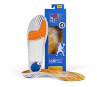 CURREX AcePro Einlegesohlen für Tennis- und Hallenschuhe - Optimal für Handball, Badminton und Volleyball (Med Profile) - EU 39,5-41,5 (M)
