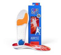 CURREX AcePro Einlegesohlen für Tennis- und Hallenschuhe - Optimal für Handball, Badminton und Volleyball (Low Profile) - EU 42-44 (L)