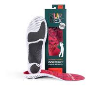CURREX GolfPro Einlegesohlen für Golfschuhe - Mehr Komfort und Dämpfung für deine Schuhe (Low Profile) - EU 42-44 (L) (Rot, L)
