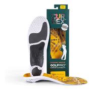 CURREX GolfPro Einlegesohlen für Golfschuhe - Mehr Komfort und Dämpfung für deine Schuhe (Med Profile) - EU 39,5-41,5 (Gelb, M)