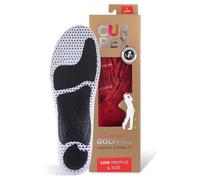 CURREX GolfPro Einlegesohlen für Golfschuhe - Mehr Komfort und Dämpfung für deine Schuhe (Low Profile) - EU 42-44 (L) (Rot, L)