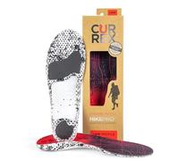 CURREX HikePro Einlegesohle - Deine neue Dimension des Wanderns. Dynamische Performance Einlegesohle für Walking, Hiking oder Spaziergänge,Rot (Low Profile),EU 37-39 (Tag S)