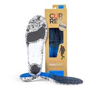 CURREX HikePro Einlegesohle - Deine neue Dimension des Wanderns. Dynamische Performance Einlegesohle für Walking, Hiking oder Spaziergänge,Blau (High Profile),EU 44,5-46,5 (Tag XL)