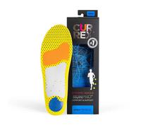 CURREX RunPro Sohle - Entdecke Deine Einlage für eine neue Dimension des Laufens, Dynamische Einlegesohle, Rot- Low Profile Gr.- EU 47-49/ 2XL