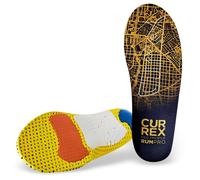 CURREX RunPro Sohle - Entdecke Deine Einlage für eine neue Dimension des Laufens, Dynamische Einlegesohle, Gelb- Med Profile Gr.- EU 34.5-36.5/ XS