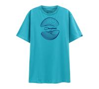 Curvature Essential Short Sleeve Graphic Tee - Herren - Berghaus Calgary Blue (LtBLU) UK L // DE 52