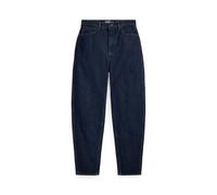 Curved-Tapered-Fit Jeans 25 Blue