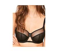 Curvy Kate Damen Victory Balconette BH für den Alltag, Schwarz, 85F
