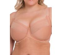 Curvy Kate Damen Wonderfully Full Cup Bra Balconette-BH, Halbtransparent, Latte, 75G