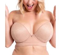Curvy Kate Hey Mädchen SuperPlunge Trägerloser BH (CK071108), 32A, Latte, Latte, 75K