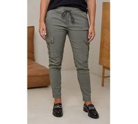 Curvy Lady Cargohose in Khaki - Größe 48/50 | Damenhosen