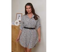 Curvy Lady Tunika in Creme - Größe 44/46 | Damen Blusen