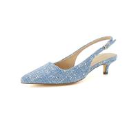 CUSHIONAIRE Women's Boss Kitten Heel Sling Back Dress Shoe +Memory Foam, Wide Widths Available