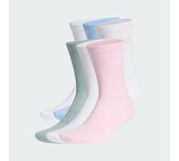 CUSHIONED CREW SOCKEN 6ER-PACK White / Clear Pink / Glow Blue / Wonder Sage 34-36