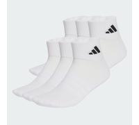 6er Pack adidas Cushioned Essentials Ankle Socken KE5495 - white/white/black 43-45
