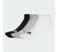 Cushioned Low-Cut Socken, 3 Paar Medium Grey Heather / White / Black 43-45