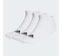 Cushioned Low-Cut Socken, 3 Paar White / Black 34-36