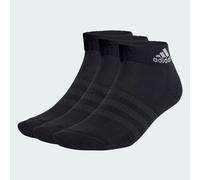 Cushioned Sportswear Ankle Socken, 3 Paar Black / White 46-48