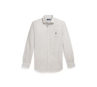 Custom-Fit Karo-Popelinehemd XS White