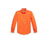 Custom-Fit Leinenhemd M Orange