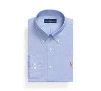 Polo Ralph Lauren Custom Fit Oxford Dress Shirt True Blue Blau 17(L)