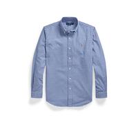 Polo Ralph Lauren Custom Fit Oxford Gingham Shirt Blue/White Blau M