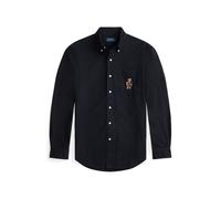 Custom-Fit Oxfordhemd mit Polo Bear S Black