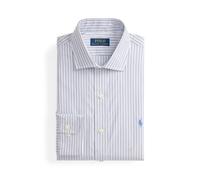 Custom-Fit Popelinehemd mit Streifen EU 39.5 White