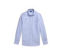 Custom-Fit Popelinehemd mit Streifen EU 43 Blue