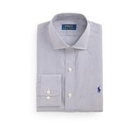 Custom-Fit Popelinehemd mit Streifen EU 44.5 Blue