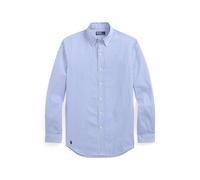 Custom-Fit Popelinehemd mit Streifen M Blue
