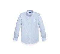 Custom-Fit Popelinehemd mit Streifen S Blue