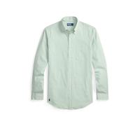 Custom-Fit Popelinehemd mit Streifen S Green