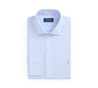 Custom-Fit Tattersall-Popelinehemd EU 39.5 Blue