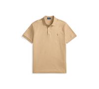 Custom-Slim-Fit Baumwoll-Poloshirt L Tan
