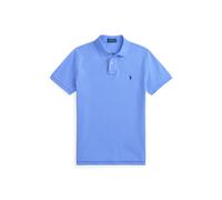 Custom-Slim-Fit Poloshirt aus Piqué S Blue