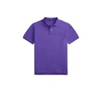 Polo Ralph Lauren Custom Slim Fit Poloshirt aus reiner Baumwolle in Violett, Größe S