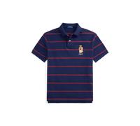 Custom-Slim-Fit Poloshirt mit Polo Bear S Blue