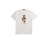 Custom-Slim-Fit T-Shirt mit Polo Bear XXL White